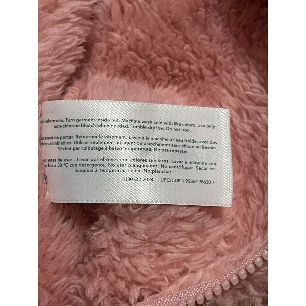 Carter's Snowsuit, Baby Size 3-6M, Pink Full Zip, Fleece Hoodie One Piece Winter